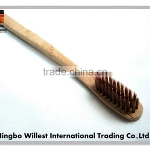 TOOTHBRUSH With Different Shape Bamboo Handle thumbnail-2