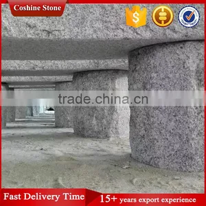 Natural White Granite Antique Stone Garden Bench thumbnail-3