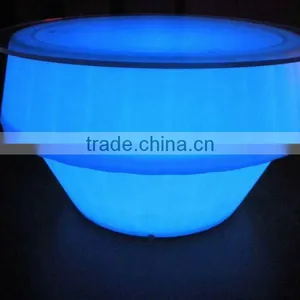 Restaurant Round Folding Table Tops/bar Led Furniture thumbnail-1