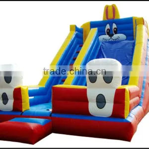 (HD-9505)Happy Island !High Quality Jumping Castle Inflatable Slide thumbnail-1