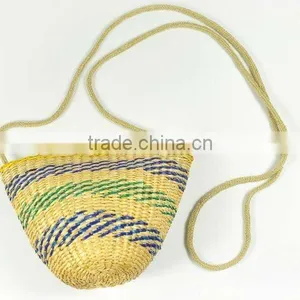STRAW WOMAN BEACH BAG thumbnail-1
