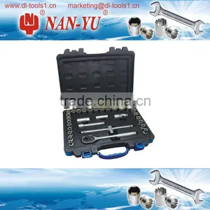 1/2DR 32pcs Hex Hand Socket Set thumbnail-1