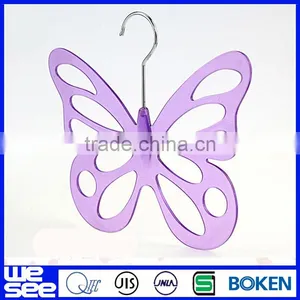 Novel Design ABS Material Plastic Butterfly Scarf Hangers thumbnail-3