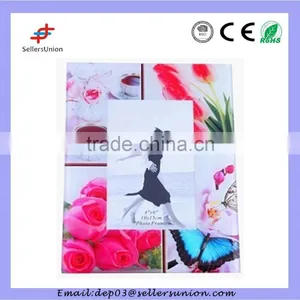 New Design Printed Glass Picture Frame Moulding 6"x8" thumbnail-2