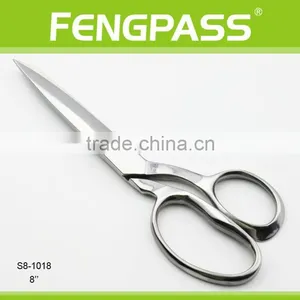 S8-1018 20.3cm 2Cr13 Stainless Steel Blade With Zinc Alloy Handle Tailoring Scissors thumbnail-1