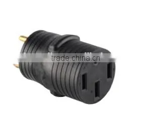 S80541 Molded Round RV Power Adapter Generator Adapter 30AMP Male to 50AMP Female thumbnail-2