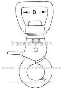 Stainless Steel 316 Trigger Loop Snap thumbnail-3