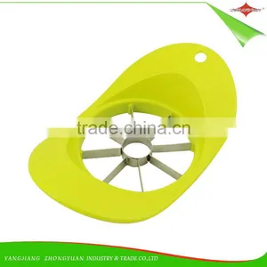 ZY-F1489 Wholesale Manual Green Stainless Steel Apple Cutter Slicer thumbnail-1