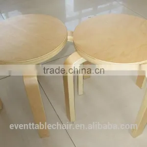 High Quality Children Stool Bentwood Children Chair and Stool thumbnail-5