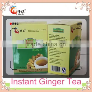 FDA, HALAL. KOSHER ISO Instant Ginger Tea With Lemon Health Ginger Tea Factory thumbnail-3