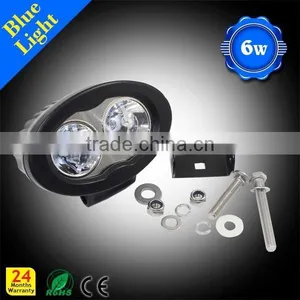 110v 58v Blue Led Spot Work Light 6W Oval Forklift Lamp Led Headlight for Forklift thumbnail-2