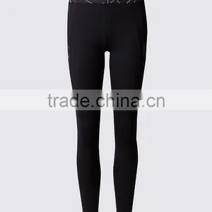 High Waist Yoga Pants Leggings for Women Fashion Wholesale Custom Made in China Yoga Pants thumbnail-5