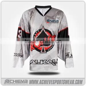 Factory Price Sportswear Camouflage Hockey Jersey Custom Reversible Hockey Jerseys thumbnail-6