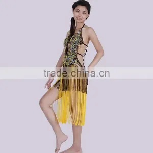 2015 Hot Sale Summer Sexy V-neck Blackless Lady Club Dress thumbnail-4