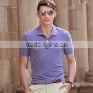 100% Cotton Wholesale Blank T-shirt Men Polo With OEM Printing Embroidery thumbnail-3