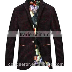 Grid Window Pane Man Suit.BSPL0635 thumbnail-4
