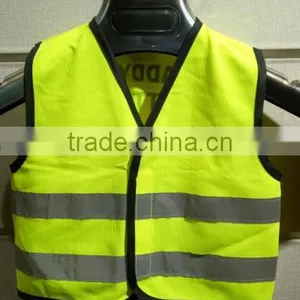 hi Vis Safety Vest With Mesh Fabric for Kids Children thumbnail-1