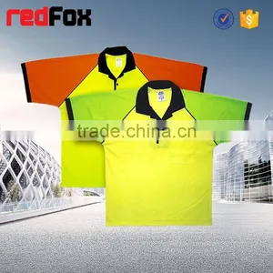 Red Safety T-shirt Safety Yellow T-shirts Safety Reflective T-shirt/polo thumbnail-4