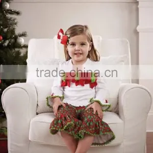 High Quality Girls Christmas Outfits Child Clothing Set for Christmas Days thumbnail-1
