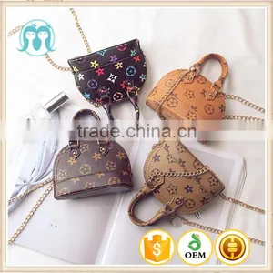 Small Flower Pattern Kids Purse With Zipper Fashion Girls Purse Adult and Kids Stylish Bags thumbnail-1