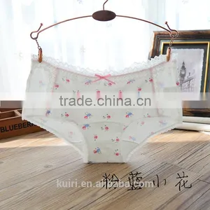 Women High Quality Cotton Underwear Young Girls Comfortable Panties thumbnail-5