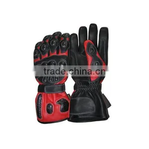 Motorcycle Racing Genuine Leather Gloves thumbnail-1