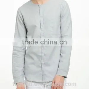 2015 Style Slim Fit Official/dress Long Sleeve Mens/boy Shirt With Double Collar&cuff thumbnail-1