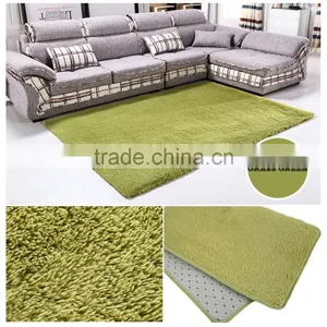 14 Colors House Living Room Bedroom Polyester Fiber Floor Rug Carpet Anti-Skid Shaggy Area Rug Floor Mat Free Shipping thumbnail-3