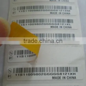 High Temperature Barcode PI Label for Steel Industry thumbnail-1