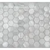 Hexagonal Pure White Shell Mosaic(Straight Angle ) thumbnail-1