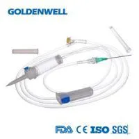 Good Quality Disposable Infusion Set Luer Lock Connector With Needle thumbnail-1