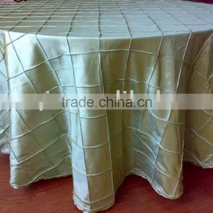 Taffeta Table Cloth, Pintuck Table Linen thumbnail-1