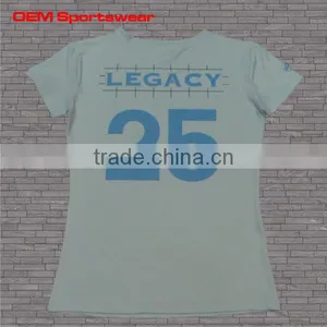 Short Sleeve New Design V-neck T-shirt thumbnail-6