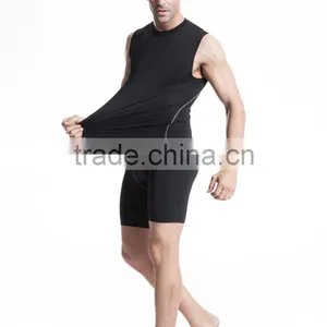 Custom Private Label Reflective Printing Polyester Spandex Stretchy Dry Fit Sports Wear for Men thumbnail-6