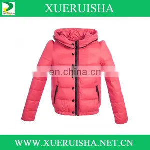 Wholesale Cheap Prices Custom Girls Beautiful Down Jacket thumbnail-3