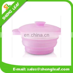 FDA Various Color Silicone Food Serving Bowls thumbnail-2