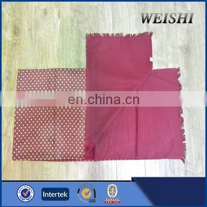 Top Quality 100% Silk Double Face Scarf thumbnail-1