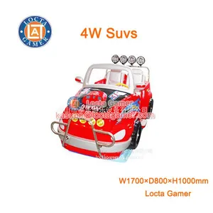 Zhongshan Amusement Kiddie Rides Coin Operatedswing Game Machine 4W Suvs thumbnail-1