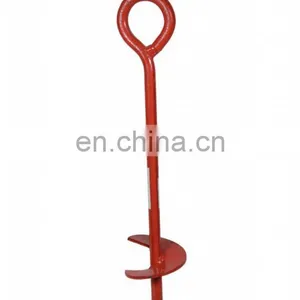 Forged Galvanized Earth Anchor thumbnail-1