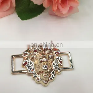 Hot Sell Lion Metal Garment Accessories Sew on Neckline or Pin on or Nail on Clothing Bags or Shoes thumbnail-1