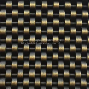 XY-1405G Woven Metal Antique Brass Finished thumbnail-1