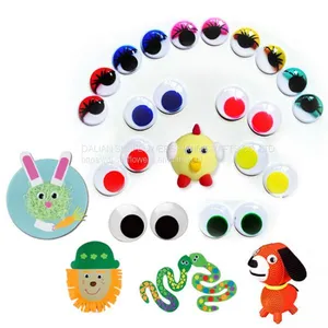 Assorted Bulk White and Black Round Craft Wiggly Eyes thumbnail-2