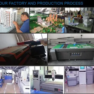 Lighting Architectural Models / Scale Building Model / Scale Miniature Square Model Making thumbnail-3