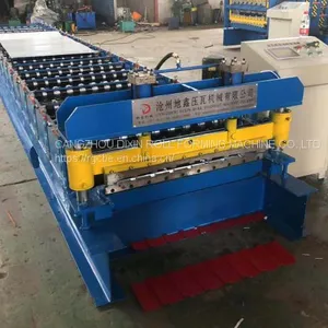 Roof Tile Trapezoid Model Wall Panel Machine Metal Roofing Machine thumbnail-4