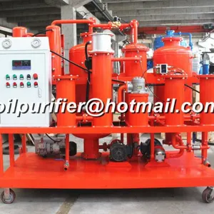 Vacuum Hydraulic Oil Purifier, Waste Hydaulic Oil Reproductive Machine, Used Lube Oil Cleaning Machine for Degassing,dewater,particle Removale thumbnail-1
