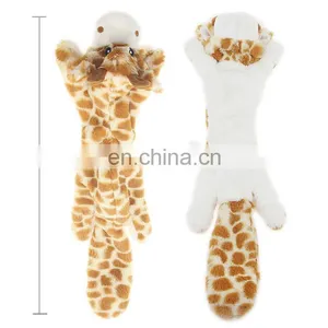 No Stuffing Funny and Interactive Pet Toy Squeaky Dog Plush Toys 2020 thumbnail-4