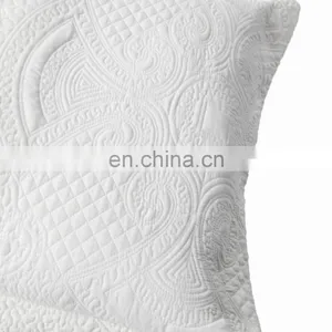 All Weather Embossed Detail Washable Quilt 106" L x 70" W and 1 Pillowcase 20x28 Inch Bedding Set thumbnail-4