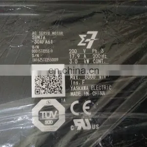 CNC Router AC Servo Motor 3kw Yaksawa SGM7A-30AFA61 thumbnail-6