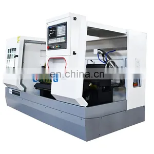 CK6150 Precio de Tornos Automatic Flat Bed GSK KND Siemens FANUC Control Cnc Lathe Turning Center Machine Price for Sale China thumbnail-3