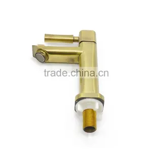 JOOKA Modern Bathroom Old Gold Bathroom Solid Gold Faucet thumbnail-3